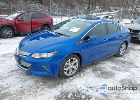 2017 Chevrolet Volt Premier z USA, uszkodzony, nr VIN 1G1RB6S5XHU168495